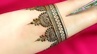 Very beautiful full hand mehndi design  Easy mehndi design  mehndi design  Mehndi  Mehandi [upl. by Aineles424]