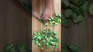 Candied TruffleInfused Brussels Sprouts with Bacon Cooking Recipe yummy Shorts thanksgiving [upl. by Meghann]