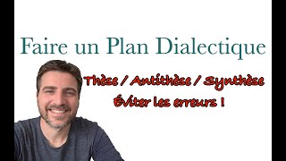 DISSERTATION au BAC ✍️ PLAN à FAIRE  😌 MÉTHODE pour un PLAN PARFAIT [upl. by Eselrahc]