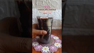 Viral Chocolate crackle iced coffeechefhafsaaofficalcoffeeicedcoffeeviralvideoshortstrending [upl. by Seavir]