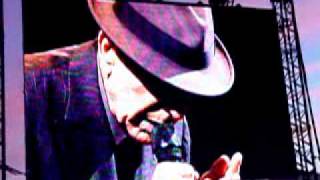 Anthem by Leonard Cohen at Glastonbury 2008 [upl. by Dowd461]