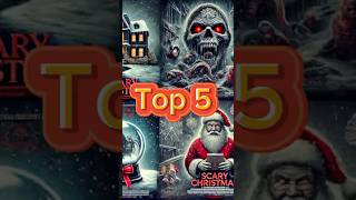 TOP 5 SCARIEST CHRISTMAS MOVIES 2024 holidayseason horror scary creepy reels [upl. by Hajan]