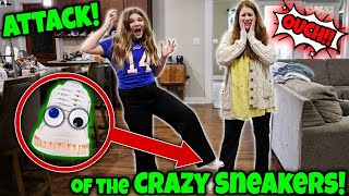 Carlie Is Being Controlled By Evil Shoes Crazy Sneakers skit [upl. by Isnan]