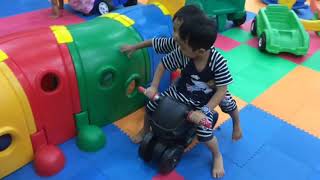 Indoor Playground Balonku Ada Lima Lagu Anak Bahasa Indonesia [upl. by Nailil597]