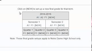 PowerSchool  Viewing the Reporting Terms [upl. by Steward]