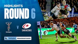 Harlequins v Saracens  HIGHLIGHTS  OneSided London Derby  Gallagher Premiership 202324 [upl. by Tuppeny872]