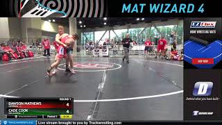 Mat 4 170 Dawson Mathews Georgia Vs Cade Cook Oklahoma [upl. by Nathalia]