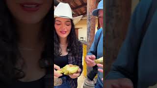 Primera vez comiendo un chayote 😋😂 chayote casandraydongonzalomichoacan santaclaradelcobre [upl. by Smeaj]