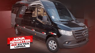 Transformação Van Sprinter 416 Extra Longa  MercedesBenz [upl. by Modnar916]