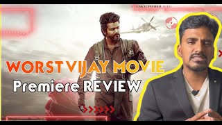 GOAT Movie USA Premiere Review FDFS  Vijay  Venkat Prabhu [upl. by Viens396]