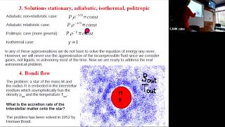 CTP PAS Lecture Series 4 Spherical accretion [upl. by Aleibarg]