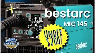 BESTARC MIG 145 GasGasless Welder  Review amp Set Up [upl. by Wyne]