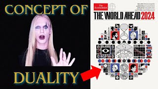 Economist Magazine Front Cover Decoded  Concept Of Duality [upl. by Nagiam213]