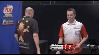 Players Championship Eight  Round 4 Raymond van Barneveld vs Stuart Kellett [upl. by Llemar]