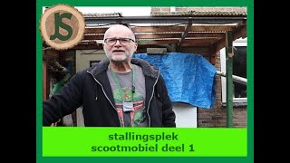 stallingsplek scootmobliel deel 1 [upl. by Aip]