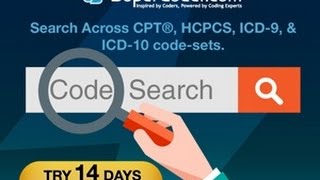 Search by Code  CPT HCPCS ICD10 Codes Lookup [upl. by Anatolio]