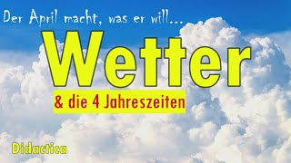 Wetter amp Jahreszeiten A1A2 [upl. by Annawad466]