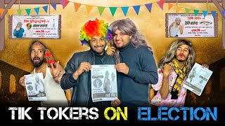 Tiktokers On Election  Bangla Funny Video  Omor On Fire  Its Omor [upl. by Saber]