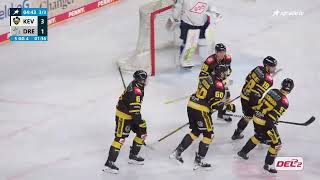 28122023  Highlights  Krefeld Pinguine vs Dresdner Eislöwen [upl. by Eedak]