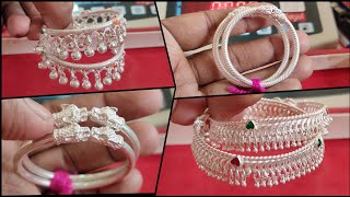 Silver baby anklets designs with weight and priceanklets for kidsgirlsvale designs [upl. by Shing]