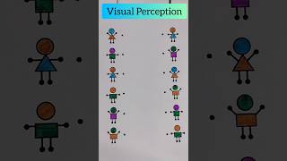 Visual Perception visualperception colors shape matching shorts [upl. by Rimidalg473]