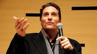 Matthew McConaughey On His Process [upl. by Imeon325]