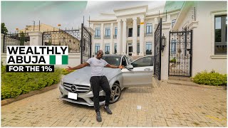 Inside Abuja most Wealthy Neighborhoods only for the Rich [upl. by Arimat]