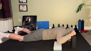 Prone Shoulder External Rotation Passive Range Lift Offs [upl. by Sivrat121]