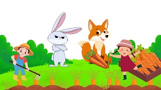 Le Lapin et le Renard  Chanson dhonnêteté  Comptines et Chansons pour Enfants et pour Maternelle [upl. by Ronica]