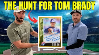 Chasing Tom Bradys Autograph Opening 2023 Bowman Draft Jumbo [upl. by Nagyam154]