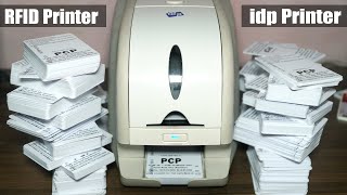 RFID Printing l IDP Smart 30 ID card printer l Smart 30 single side card printer l Digital ID Cards [upl. by Naasar]