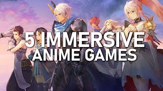 5 Incredibly Immersive Anime Games Like Genshin Impact [upl. by Hung]