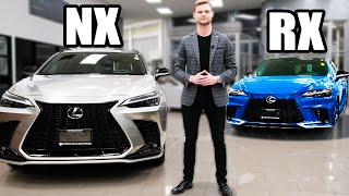 New 2023 Lexus RX vs NX Full Review Redesigned and Better than Ever [upl. by Khichabia]