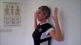 How to Improve your Posture with a Wall Glide [upl. by Haland]