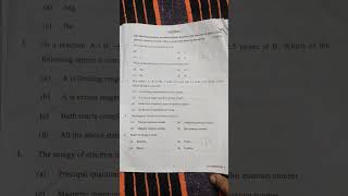 Class 11 chemistry mid term exam question paper 202425  doe  important questions of chemistry [upl. by Eihcra]