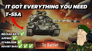 THIS TANK GOT EVERYTHING YOU NEED • T55A STOCK Experience  War Thunder [upl. by Ehrman]