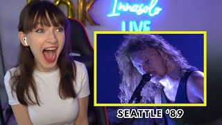 Metallica  Seek amp Destroy Live Seattle 1989 HD  First Time Reaction [upl. by Katuscha]