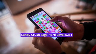 Candy Crush Saga Level 5251  Hard Level [upl. by Sucul]