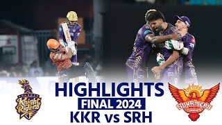 KKR vs SRH IPL 2024 Final Highlights Kolkata Knight Riders vs Sunrisers Hyderabad Match Highlights [upl. by Lorianna]