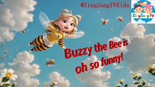 Buzzy the Bee is oh so funny I Kids Story With Rhymes I English Animation Rhymes For Kids [upl. by Down211]