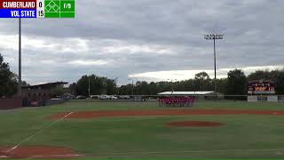 Vol State Baseball vs Cumberland JV 20240918 [upl. by Drofkcor840]