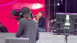 1973  James Blunt  Surfs the Crowd  Live  BBC Radio 2 in the park  Leicester  16092023 [upl. by Norred]