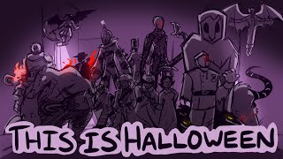 quotTHIS IS HALLOWEENquot  A SUPERHERO OC ANIMATIC [upl. by Kcirdahc]