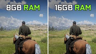 8GB RAM vs 16GB RAM  12 Games Tested in 2024  Side by Side Comparison [upl. by Gretal539]