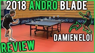 andro Treiber FO blade review with Damien Eloi [upl. by Subir]