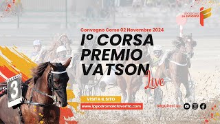 Live I° Corsa del 2 Novembre 2024  5 anni ed oltre  Metri 1600 [upl. by Lenehc685]