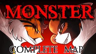 MONSTER  Complete Mapleshade and Evil Spottedleaf Underrated Animator MAP [upl. by Littell]