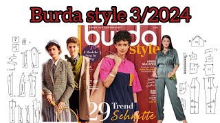 Burda style 32024 full preview 🌹🌷 [upl. by Cod]