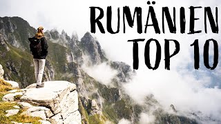 Rumänien Urlaub  TOP 10 Reiseziele [upl. by Newmann]