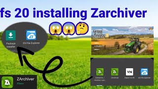 FS 20 INDIAN TARCTOR MOD DOWNLOAD FS 20 INSTALLING ZArchiver and password in ZArchiver🤔Itzsidhuyt [upl. by Retloc]